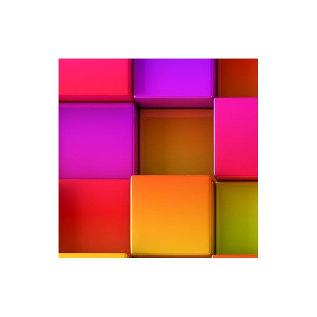 Παραβάν, Rainbow of colorful blocks