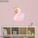 Kids wall stickers  Swan Princess