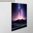 Canvas print  Desert milky way, side