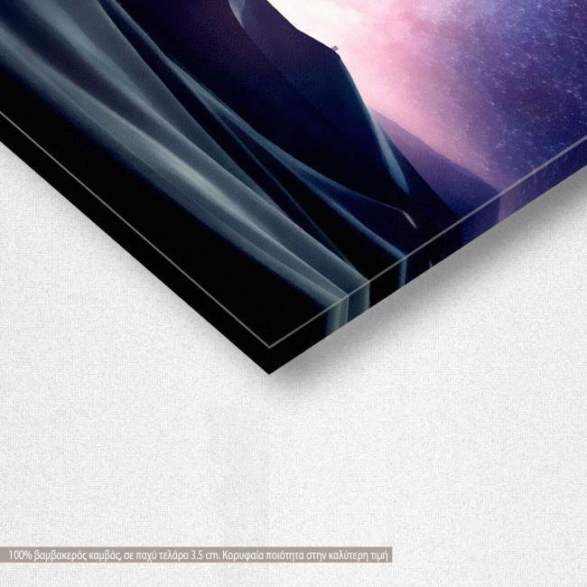 Canvas print  Desert milky way, detail