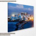 Canvas print Naxos sunset, side