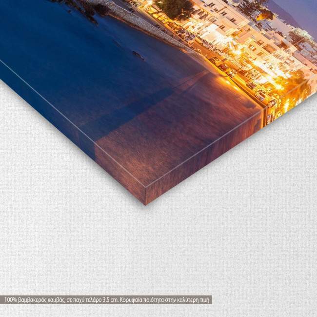 Naxos sunset, πίνακας σε καμβά, λεπτομέρεια
