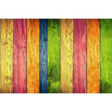 Wallpaper Colorful wood 2
