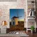 Πίνακας σε καμβά Αμοργός, Windmill In Amorgos