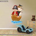Kids wall stickers Little pirate
