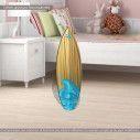 Wooden figure printed Surf board