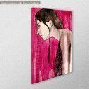 Canvas print Watercolor girl II, side
