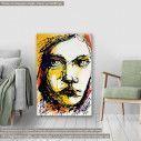 Canvas print Watercolor girl IV