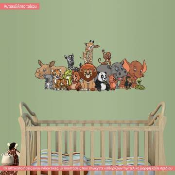 Wall stickers  Cute baby animals