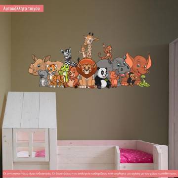 Wall stickers  Cute baby animals 2