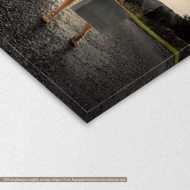 Canvas print Guitar country style, detail