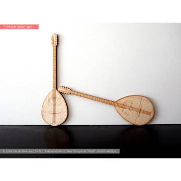 Wooden  figure Bouxouki