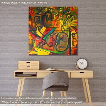 Canvas print Abstract selection CII