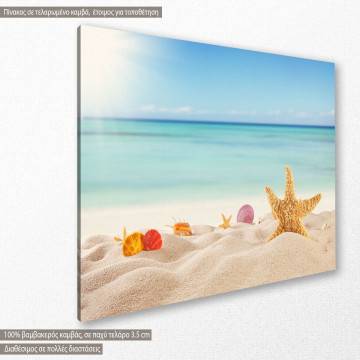 Canvas print Summer beach I Framed canvas View 1 2