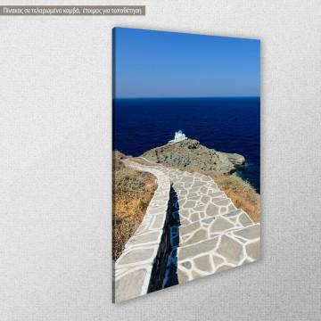 Canvas print Eftamrtires Sifnos View 1 2