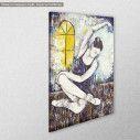 Canvas print Ballerina, side