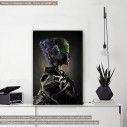 Canvas print Beautiful alien lady