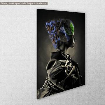 Canvas print Beautiful alien lady View 1 2