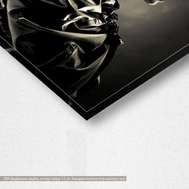 Canvas print Beautiful alien lady, detail