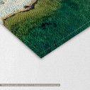 Canvas print  Aerial view of the beautiful Karidi beach, detail