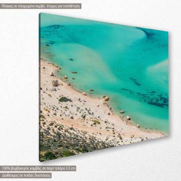 Canvas print Balos Crete 2
