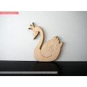 Wooden figure Swan