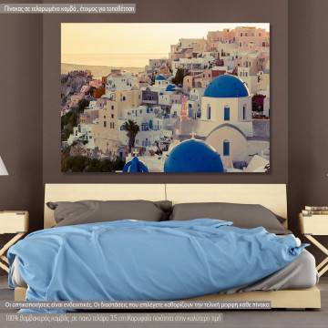 Canvas print  Santorini