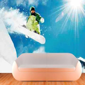 Wallpaper Snowboarding
