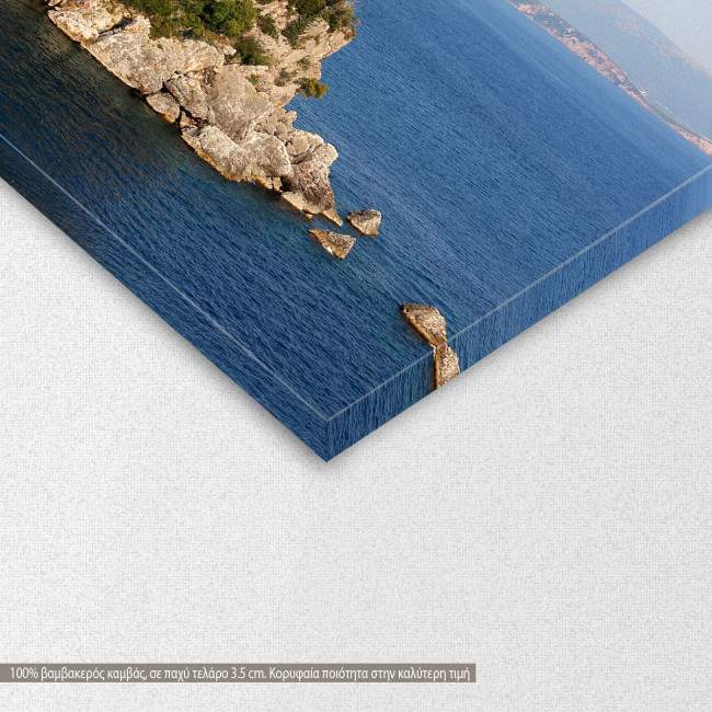 Παναγία, Πάργα, πίνακας σε καμβά, λεπτομέρεια