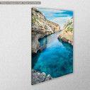Canvas print Ghasri Valley, Malta, side