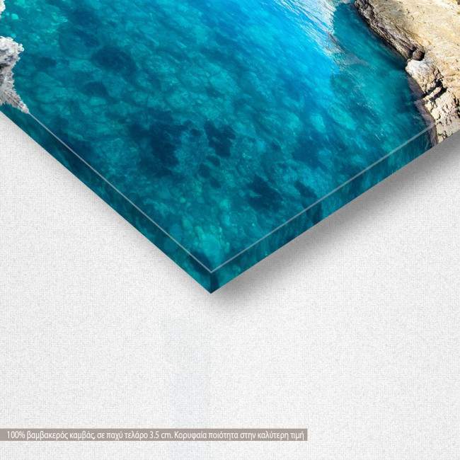 Canvas print Ghasri Valley, Malta, detail