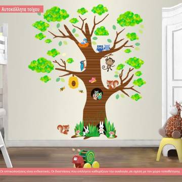 Kids wall stickers The big tree
