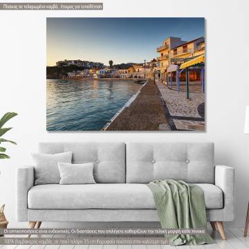 Canvas print Kokkari Samos