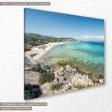 Canvas print  Crystal turquoise beaches of Greece, Sithonia, side