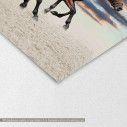 Canvas print Galloping horses, detail