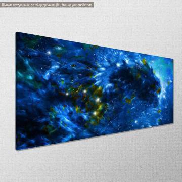 Canvas print Star dragon panoramic Framed canvas View 1 2