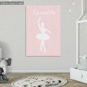 Figures ballet I Kids canvas print