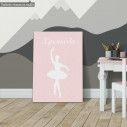 Figures ballet I Kids canvas print