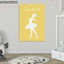 Figures ballet II Kids canvas print