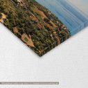 Canvas print View of Kefalonia island and Ionian sea, detail