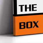 Πίνακας σε καμβά Think outside the box Καμβάς τελαρωμένος Όψη 21