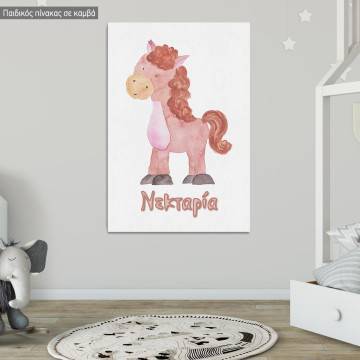 Kids canvas print Farm animals