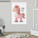 Kids canvas print Farm animals