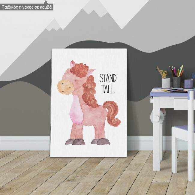 Kids canvas print Farm animals