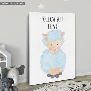 Kids canvas print Farm animals Sheep 2
