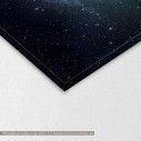 Canvas print Star field and nebula in outer space, detail