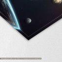 Canvas print Planets of Solar system, detail