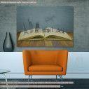 Canvas print The travel book