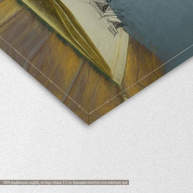 Canvas print The travel book, detail