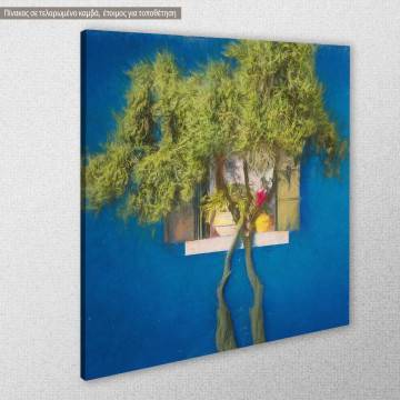 Canvas print Olive tree view 2